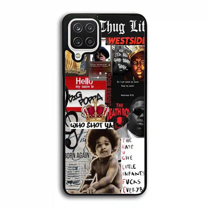 Biggie Smalls Retro Vintage Samsung Galaxy A12 Case