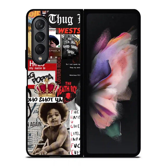 Biggie Smalls Retro Vintage Samsung Z3 Fold Case