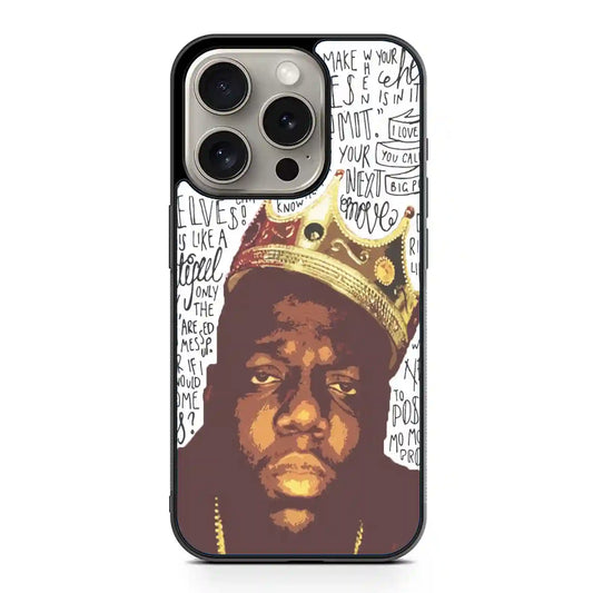 Biggie Smalls Vintage iPhone 15 Pro Max Case