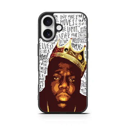 Biggie Smalls Vintage iPhone 16 Case