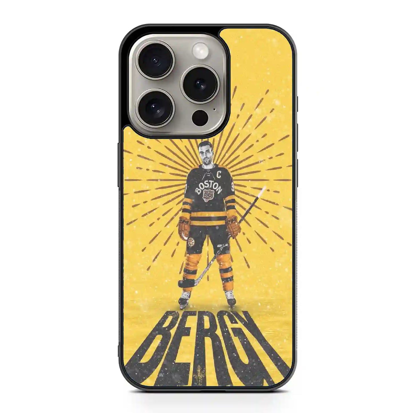 Boston Bruins Color iPhone 15 Pro Max Case