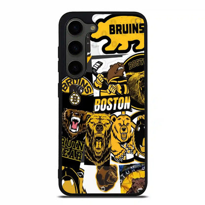 Boston Bruins Colorful Samsung Galaxy S23 Case