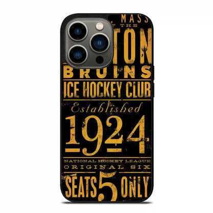 Boston Bruins iPhone 13 Pro Case