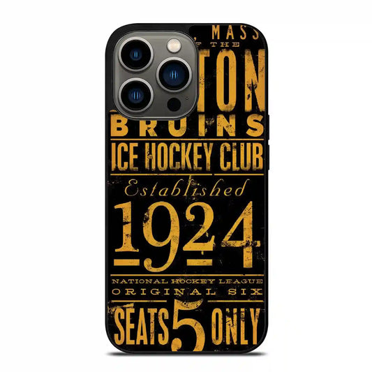 Boston Bruins iPhone 13 Pro Case