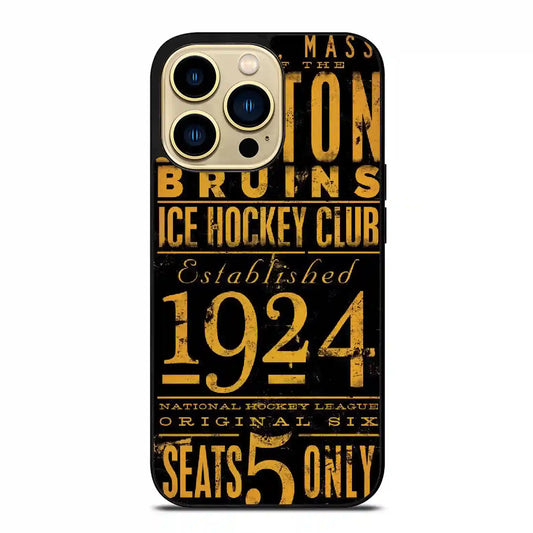 Boston Bruins iPhone 14 Pro Max Case