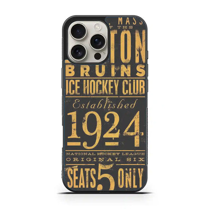 Boston Bruins iPhone 16 Pro Case