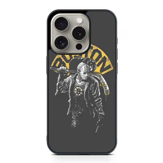 Boston Bruins Personalized iPhone 15 Pro Max Case