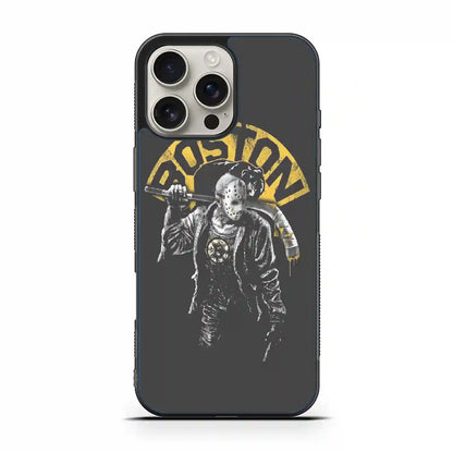 Boston Bruins Personalized iPhone 16 Pro Case