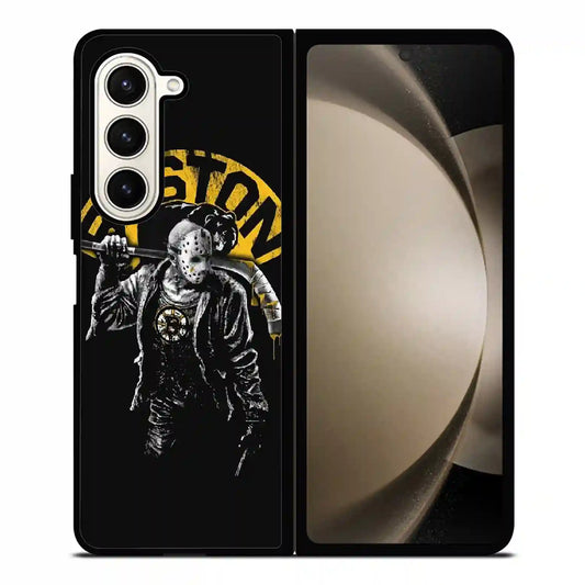 Boston Bruins Personalized Samsung Z6 Fold Case