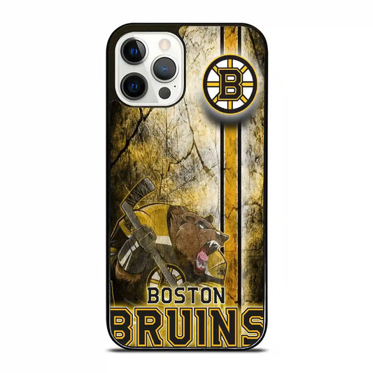 Boston Bruins Retro iPhone 12 Pro Case