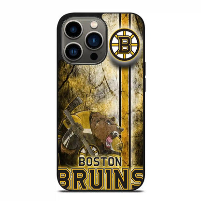 Boston Bruins Retro iPhone 13 Pro Case