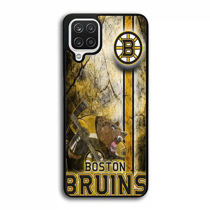 Boston Bruins Retro Samsung Galaxy A12 Case