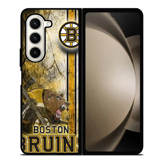 Boston Bruins Retro Samsung Z6 Fold Case