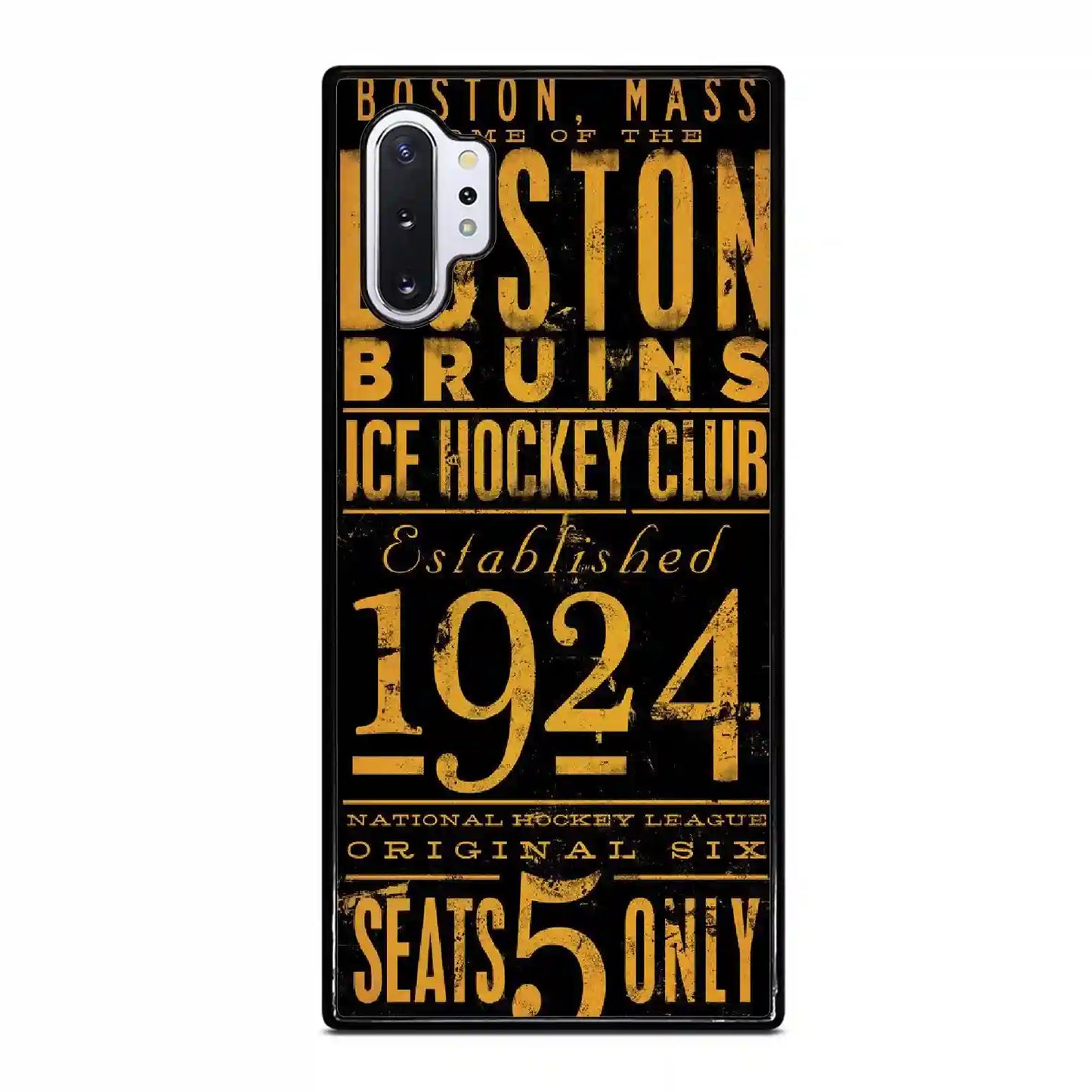 Boston Bruins Samsung Galaxy Note 10 Pro 5G Case