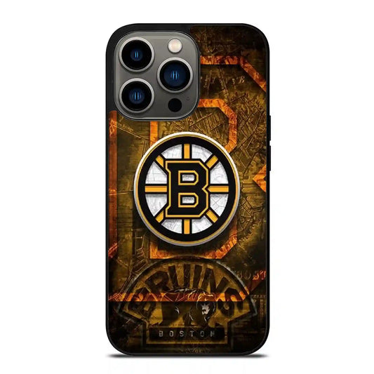 Boston Bruins Vintage iPhone 13 Pro Case