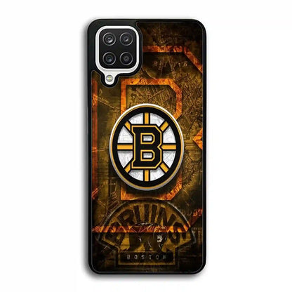 Boston Bruins Vintage Samsung Galaxy A12 Case