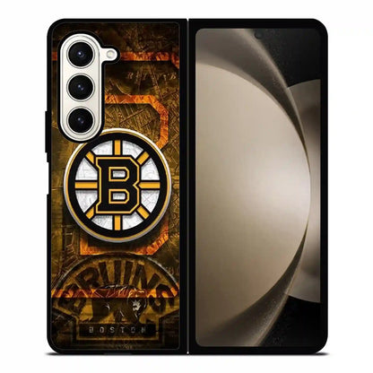 Boston Bruins Vintage Samsung Z6 Fold Case