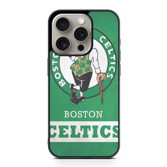 Boston Celtics Color iPhone 15 Pro Max Case