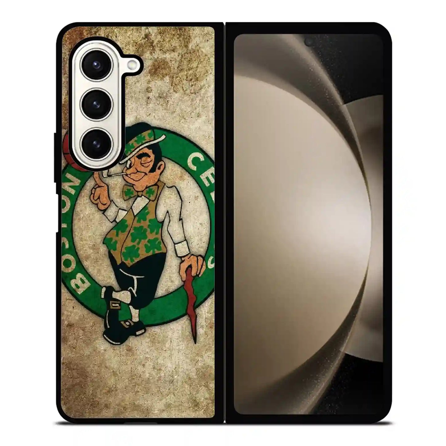 Boston Celtics Colorful Samsung Z6 Fold Case