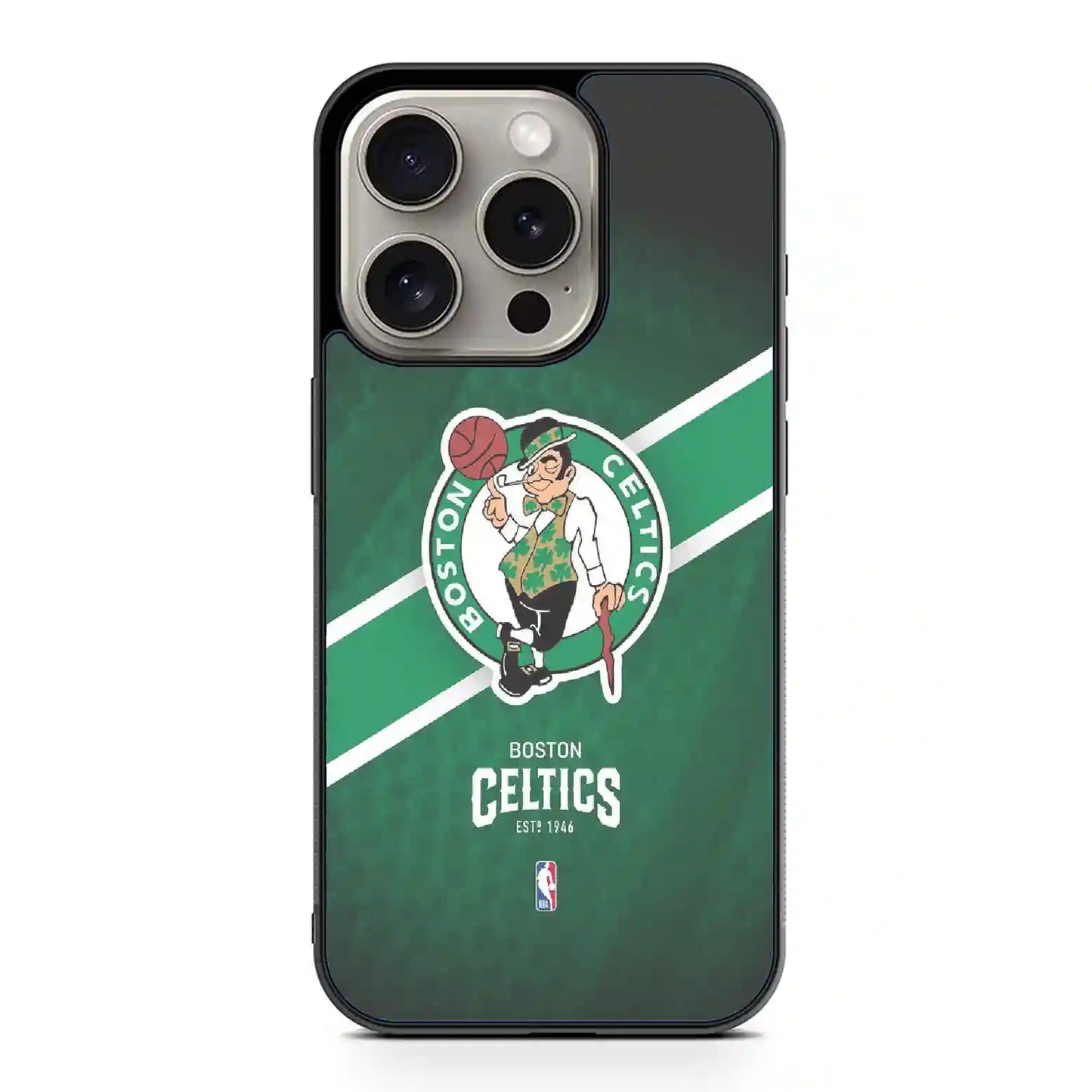 Boston Celtics iPhone 15 Pro Max Case