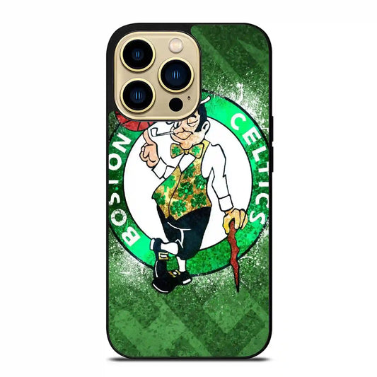 Boston Celtics Retro iPhone 14 Pro Max Case