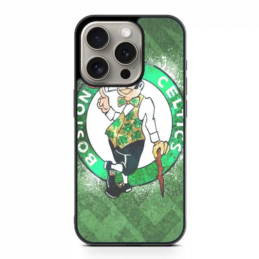 Boston Celtics Retro iPhone 15 Pro Max Case