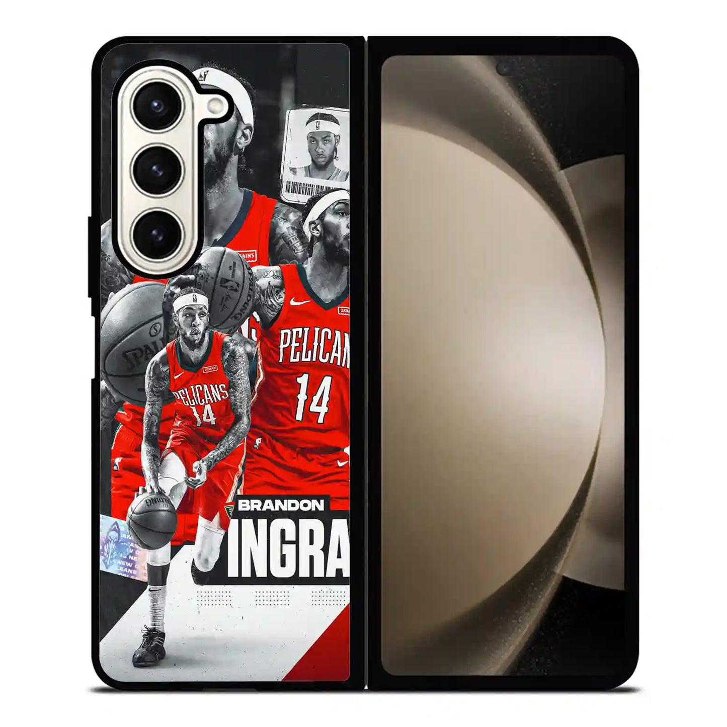 Brandon Ingram Dark Samsung Z6 Fold Case