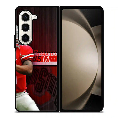 Braxton Miller Ohio Samsung Z6 Fold Case