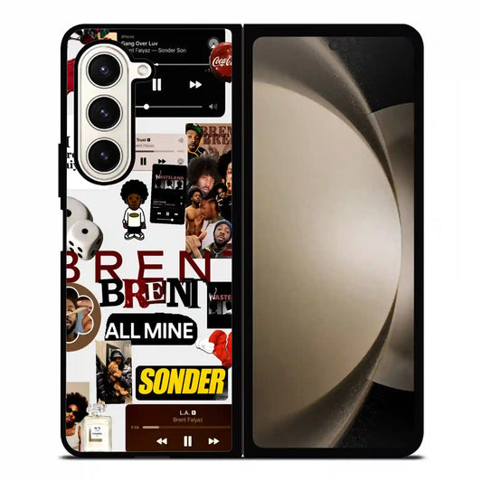 Brent Faiyaz Retro Samsung Z6 Fold Case