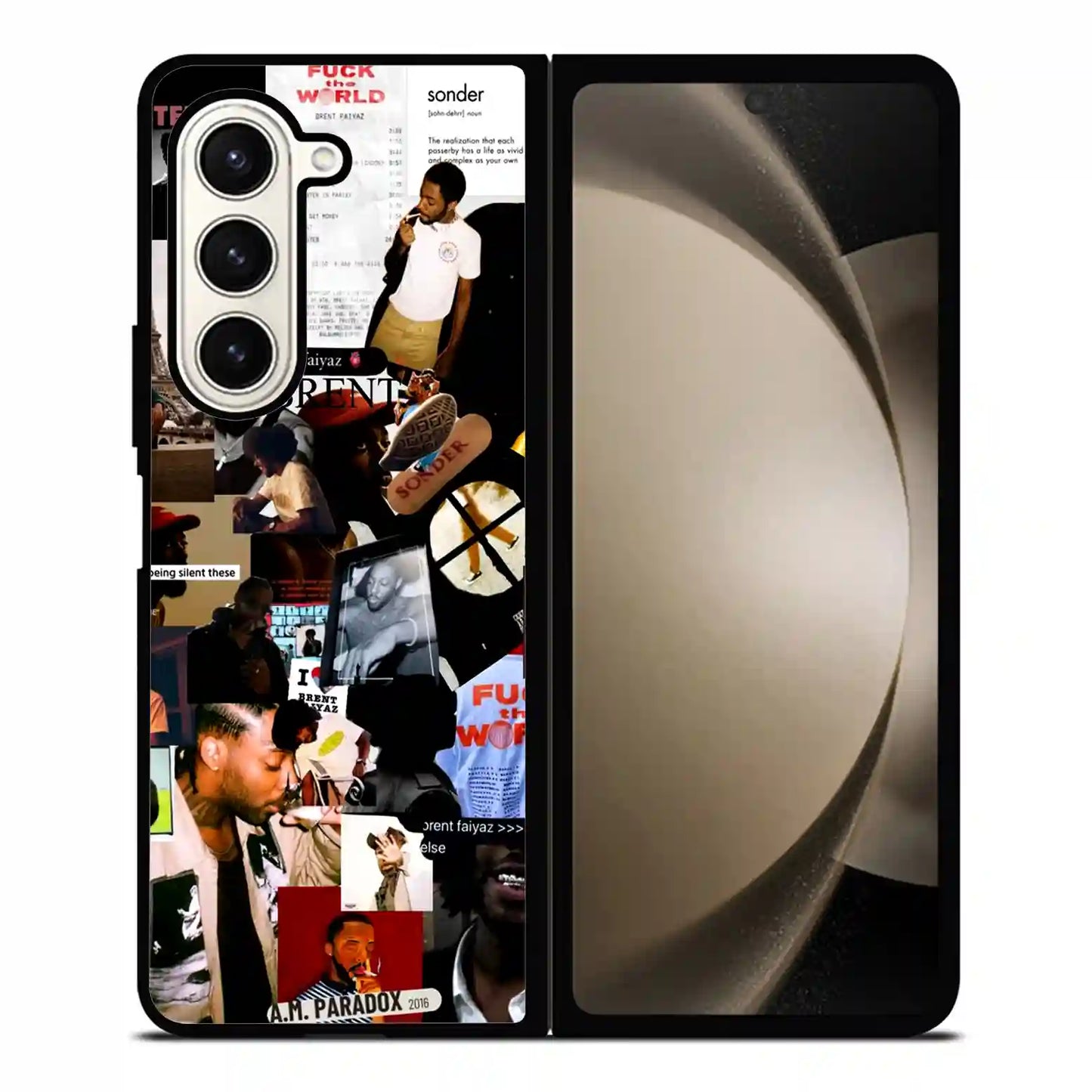 Brent Faiyaz Vintage Samsung Z6 Fold Case