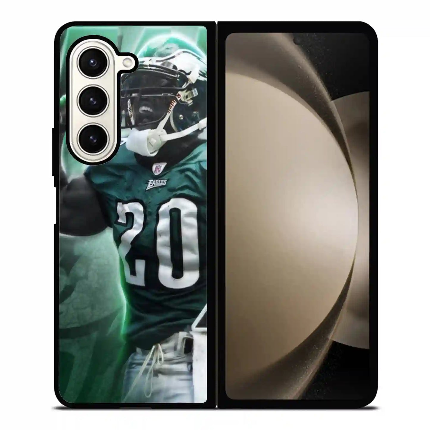 Brian Dawkins Eagles Nfl Samsung Z6 Fold Case