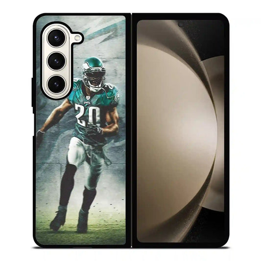 Brian Dawkins Eagles Samsung Z6 Fold Case