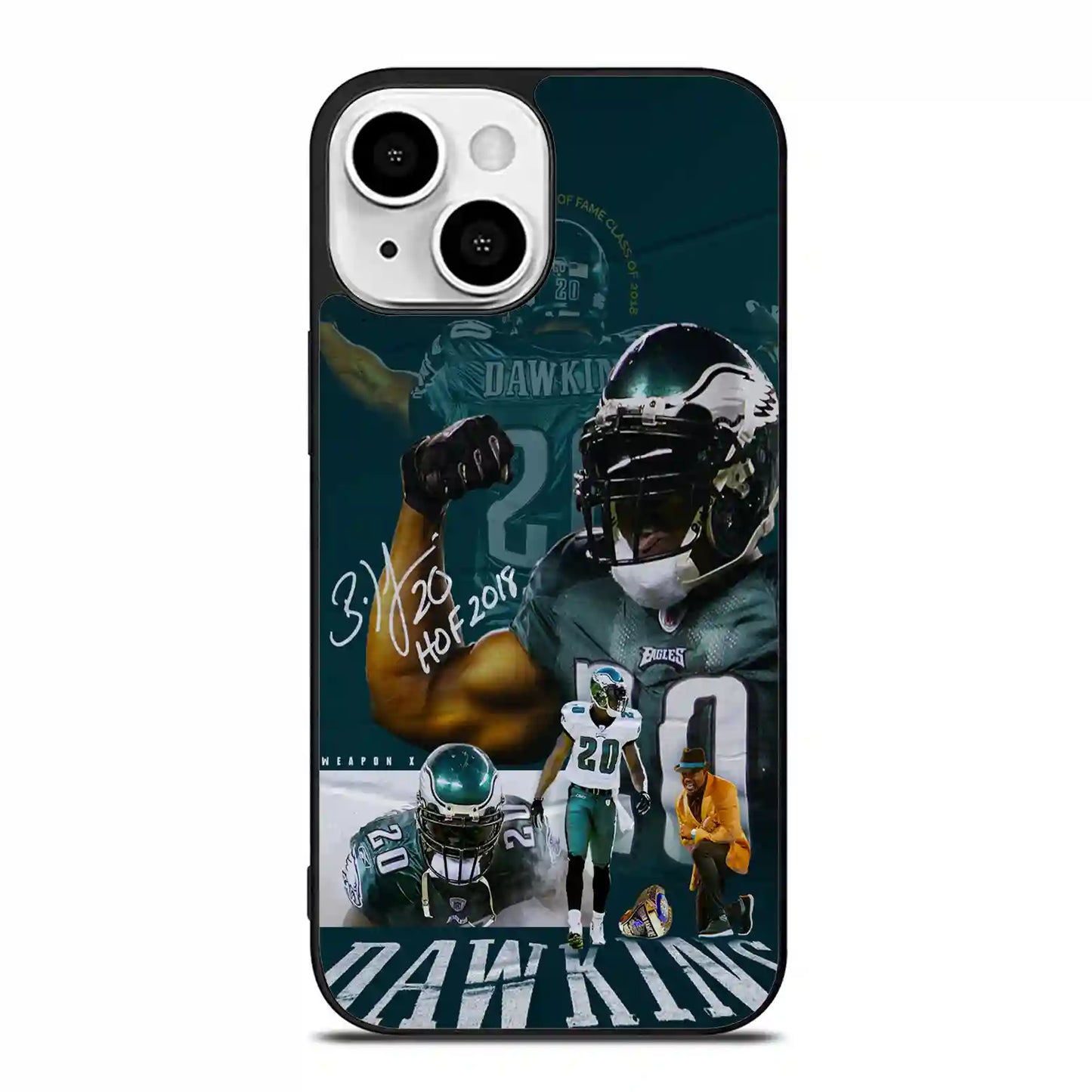 Brian Dawkins Nfl Football iPhone 13 Case