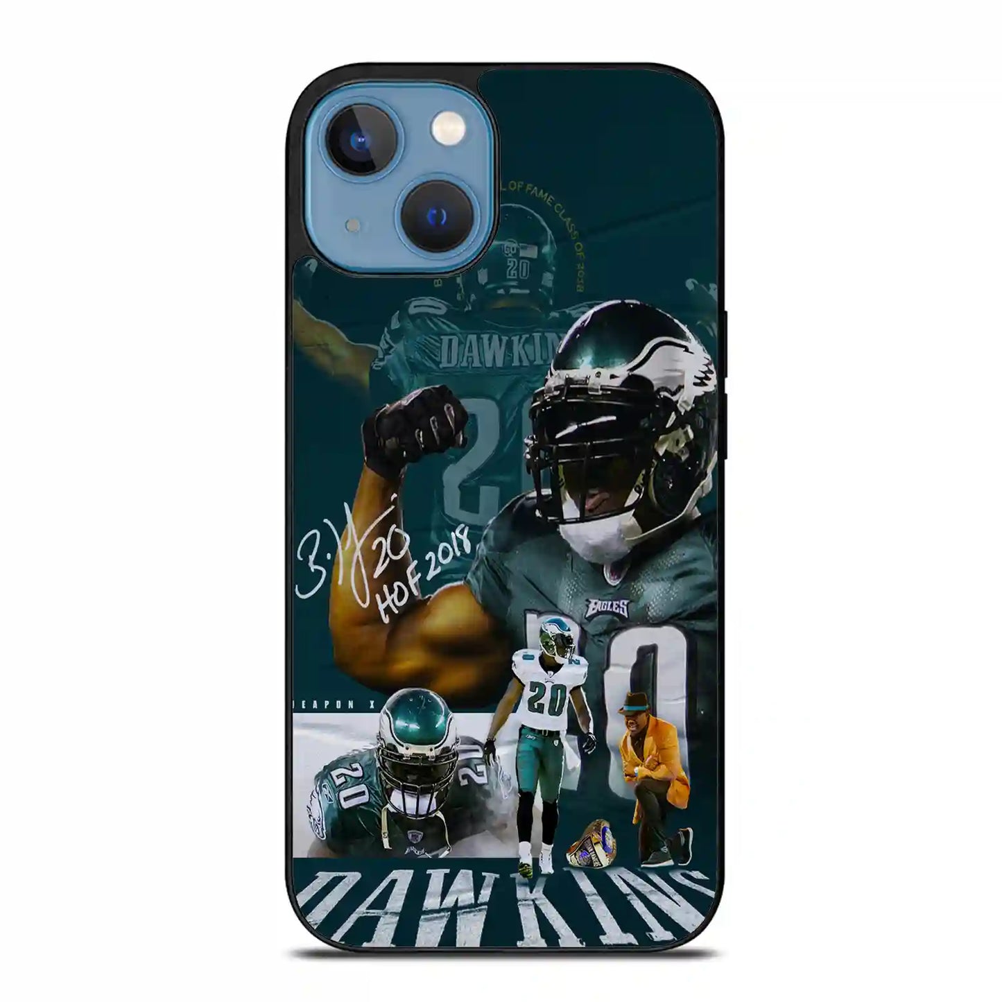 Brian Dawkins Nfl Football iPhone 14 Case