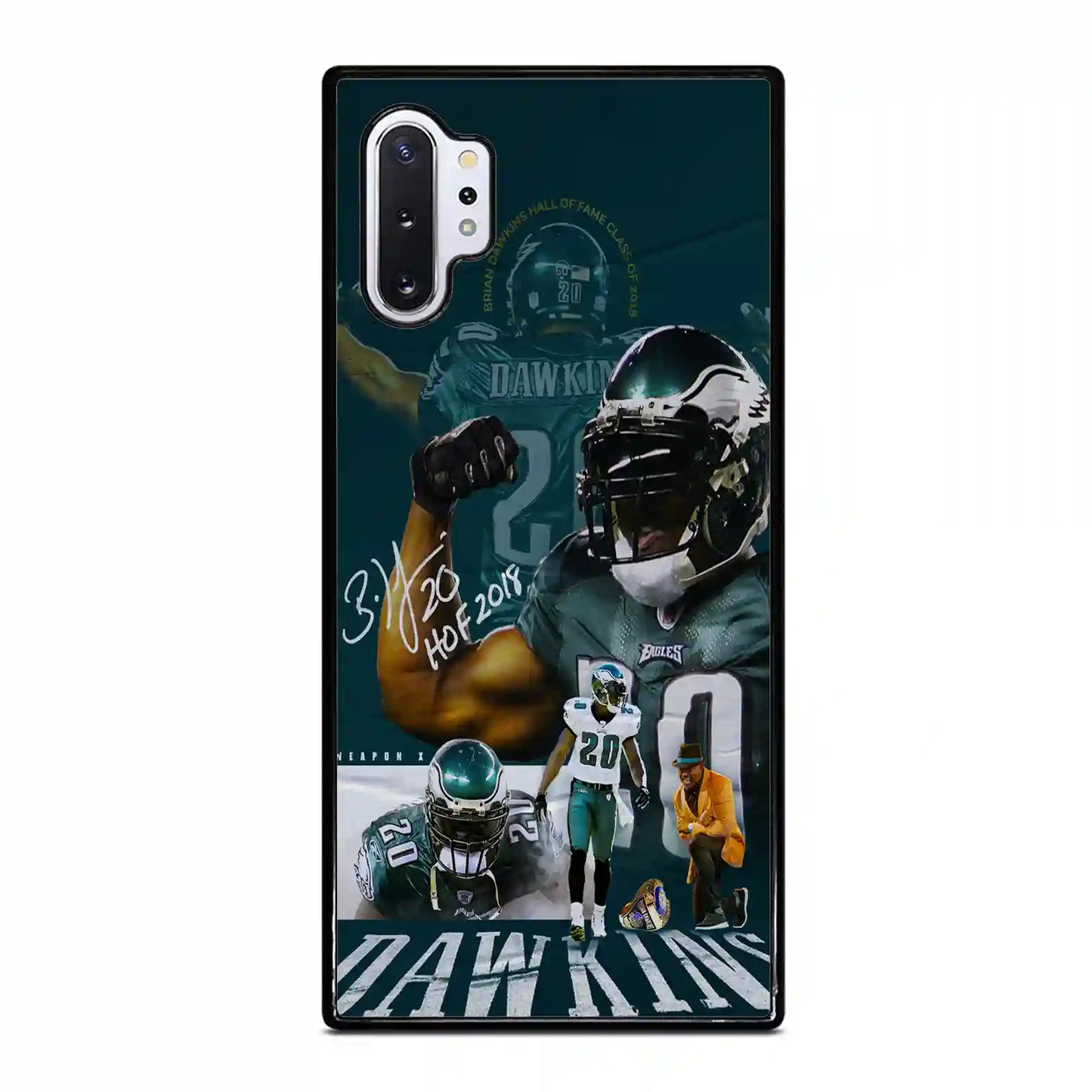 Brian Dawkins Nfl Football Samsung Galaxy Note 10 Pro 5G Case