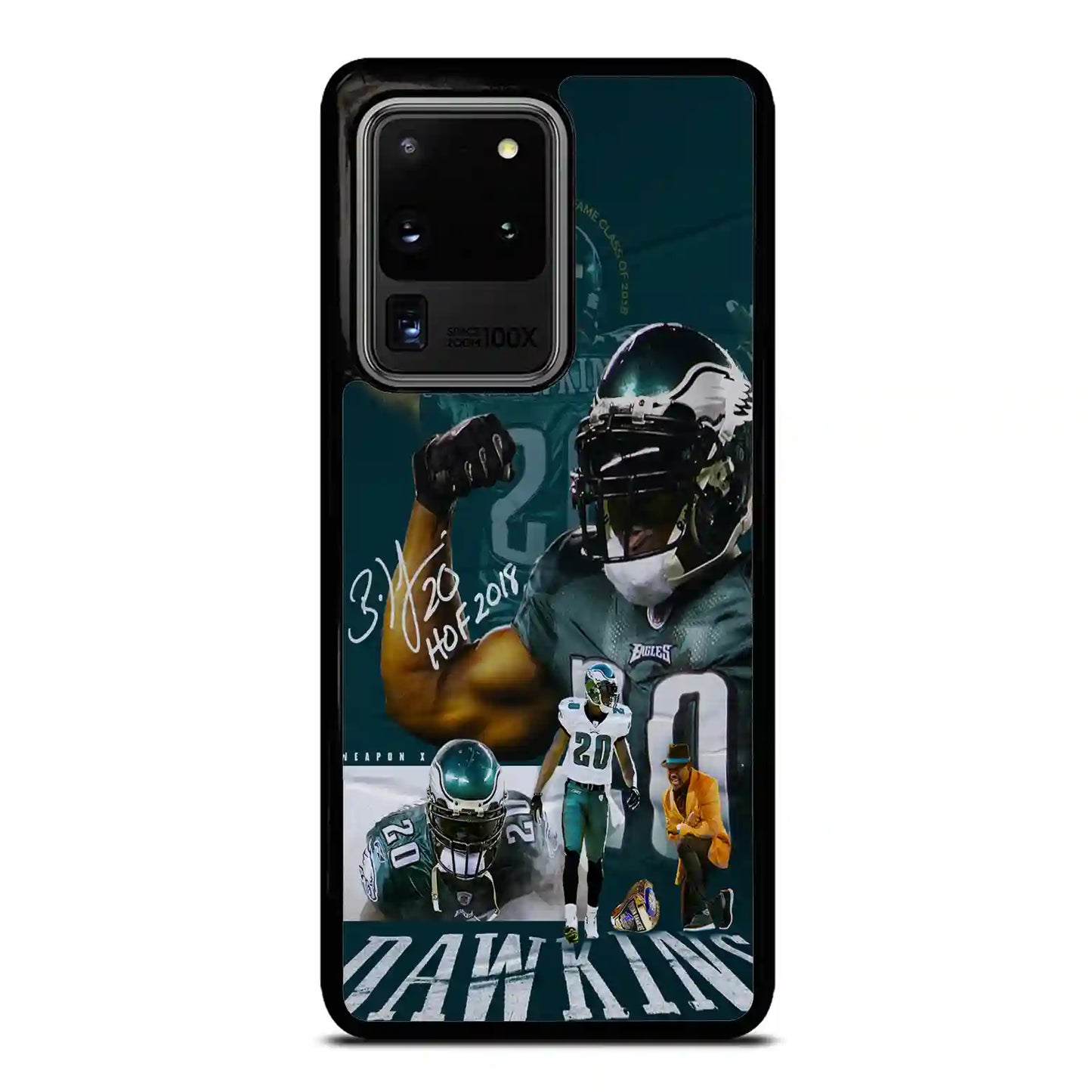 Brian Dawkins Nfl Football Samsung Galaxy S20 Ultra Case