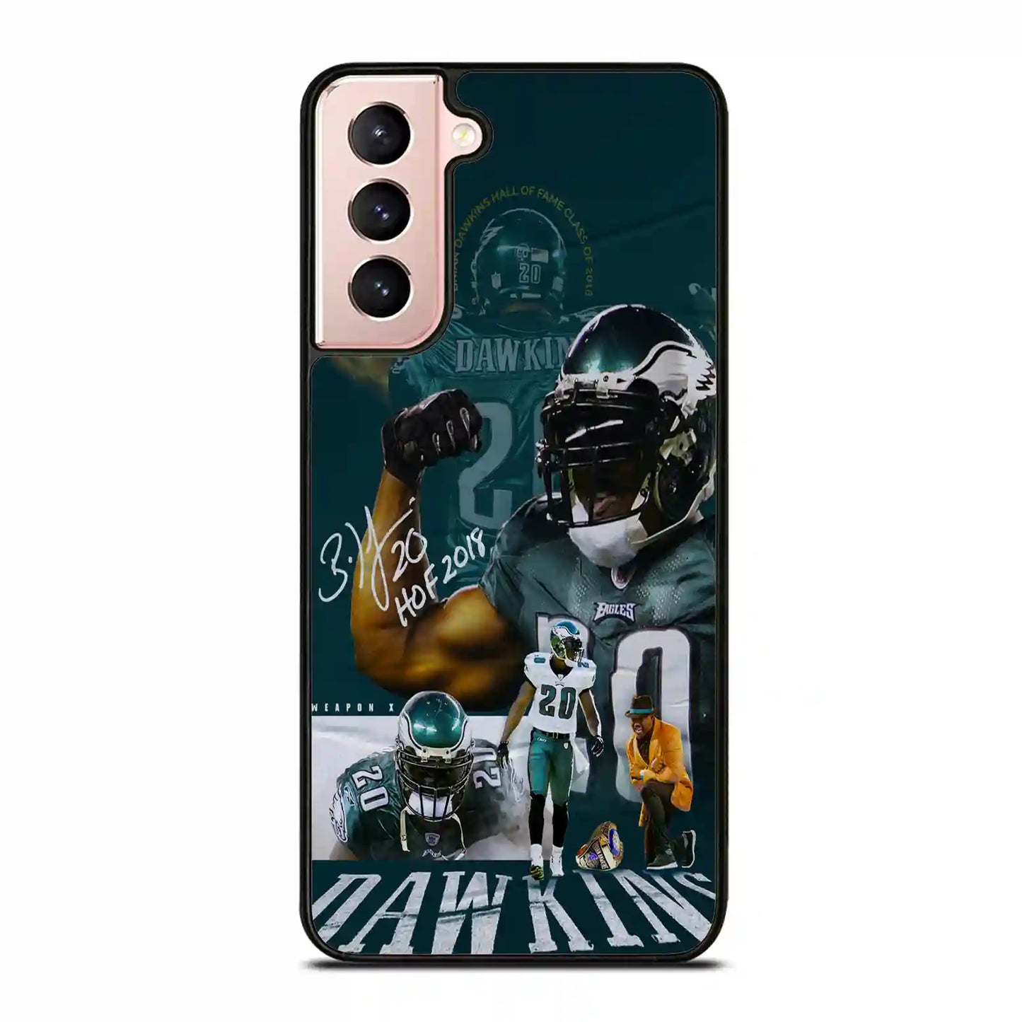 Brian Dawkins Nfl Football Samsung Galaxy S21 Case