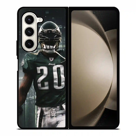 Brian Dawkins Philadelphia Eagles Samsung Z6 Fold Case