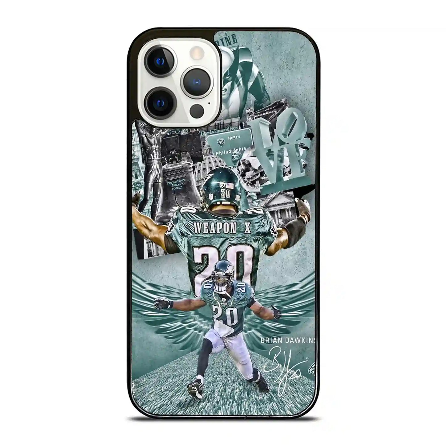 Brian Dawkins The Wolverine iPhone 12 Pro Case