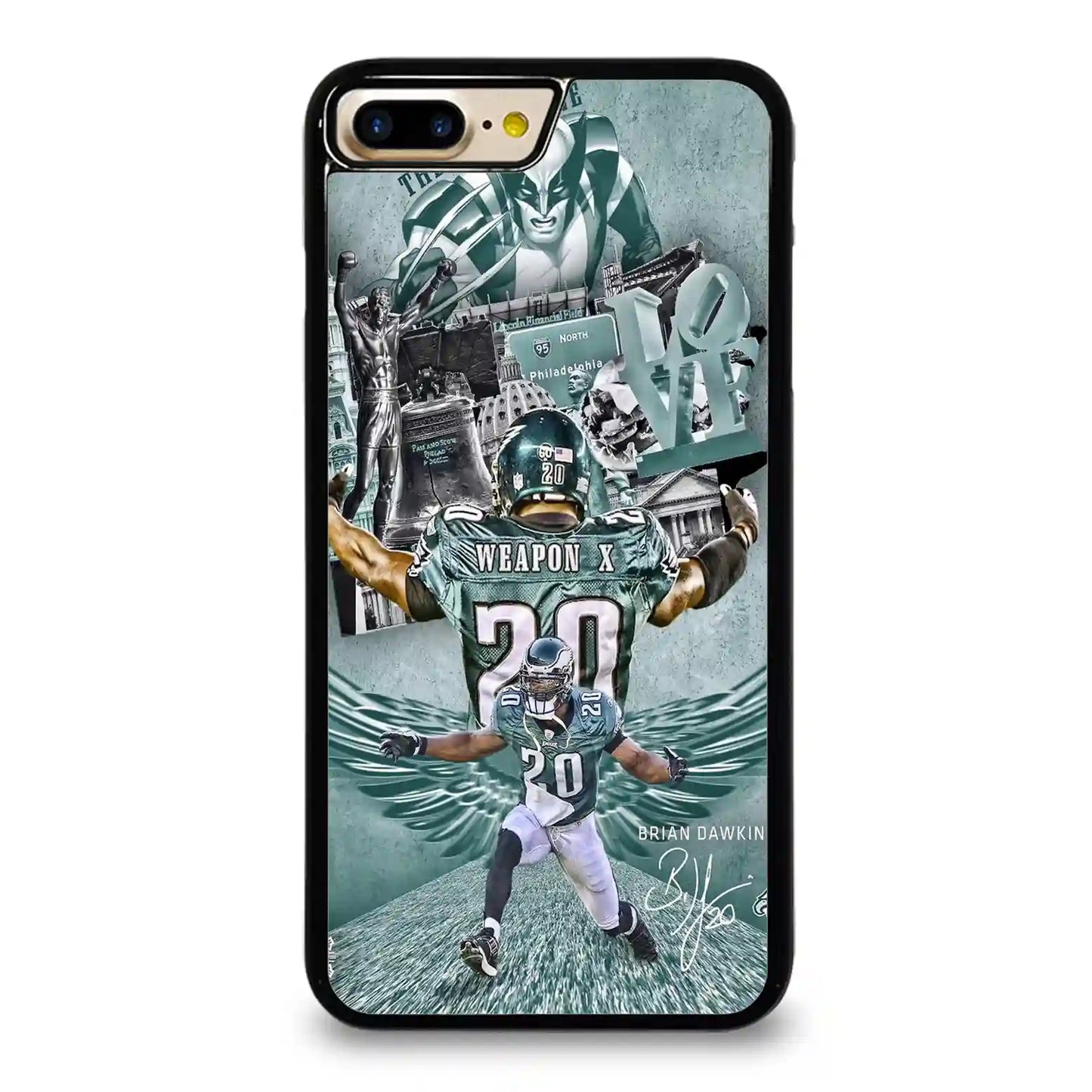 Brian Dawkins The Wolverine iPhone 7-8 Plus Case