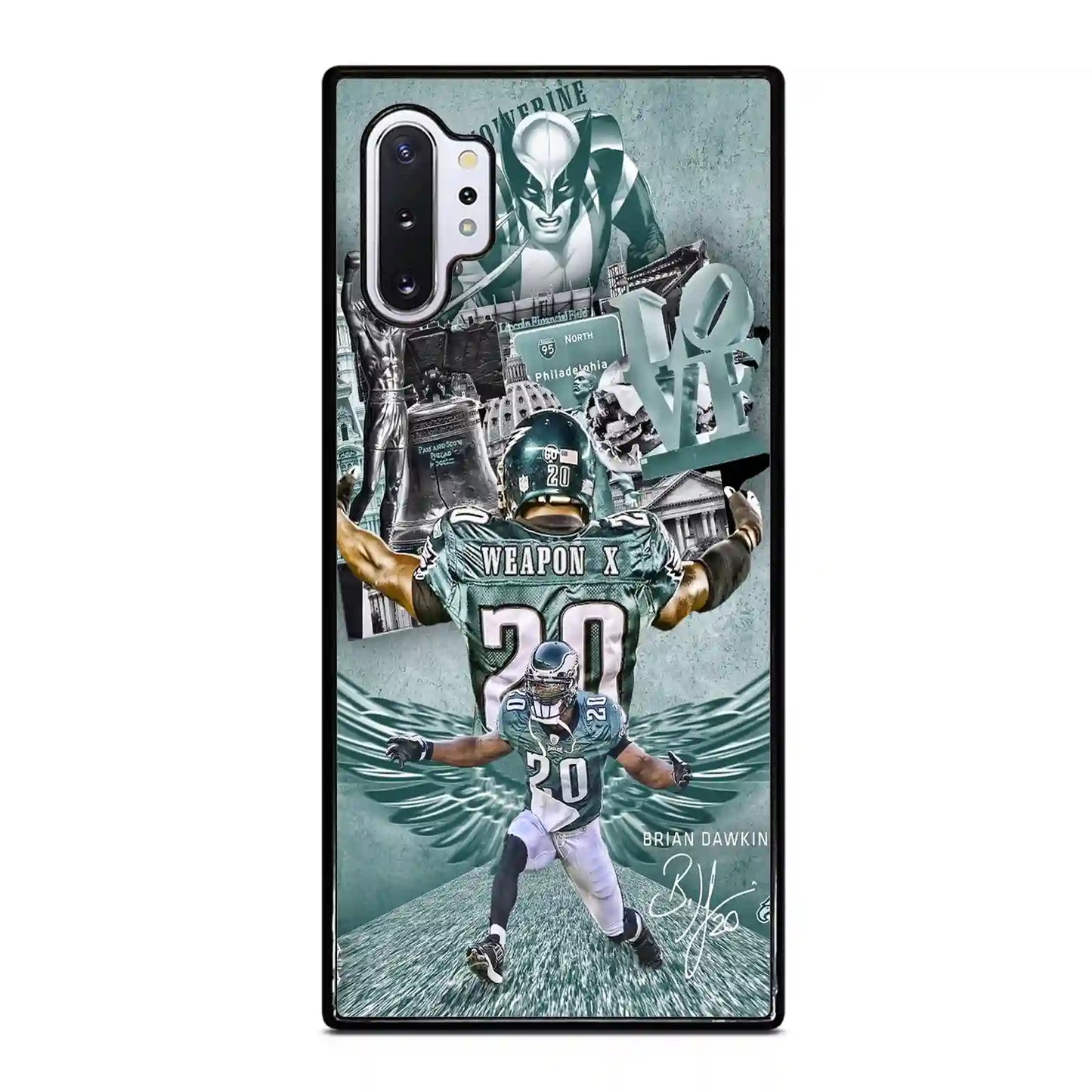 Brian Dawkins The Wolverine Samsung Galaxy Note 10 Pro 5G Case