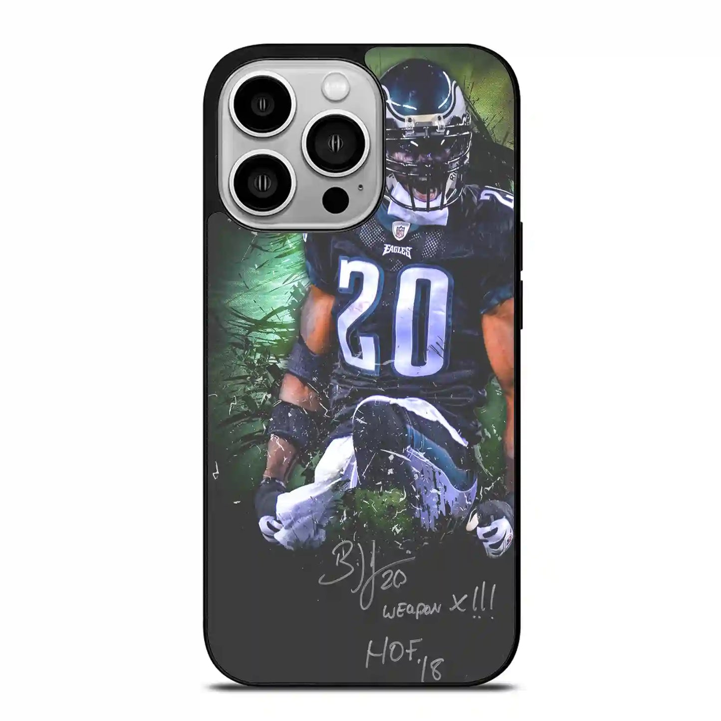 Brian Dawkins Vintage iPhone 14 Pro Case