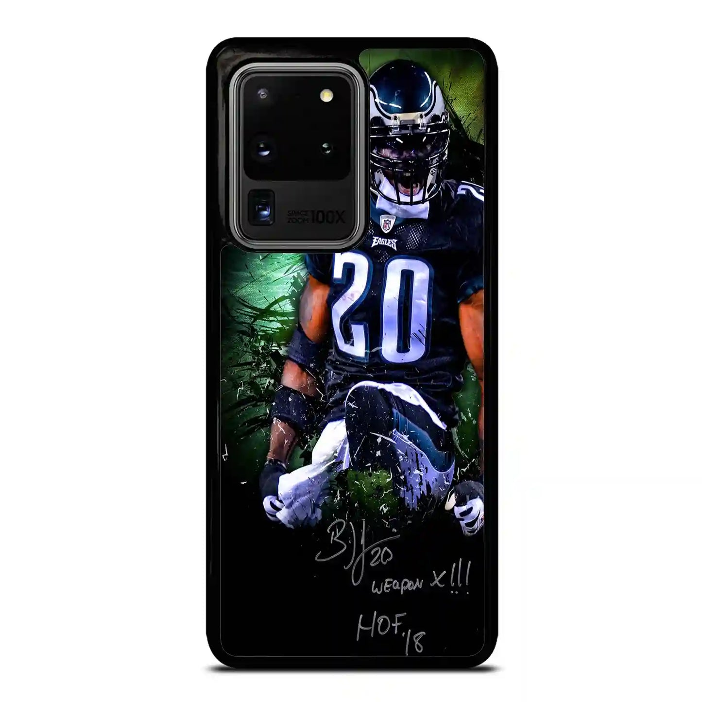 Brian Dawkins Vintage Samsung Galaxy S20 Ultra Case