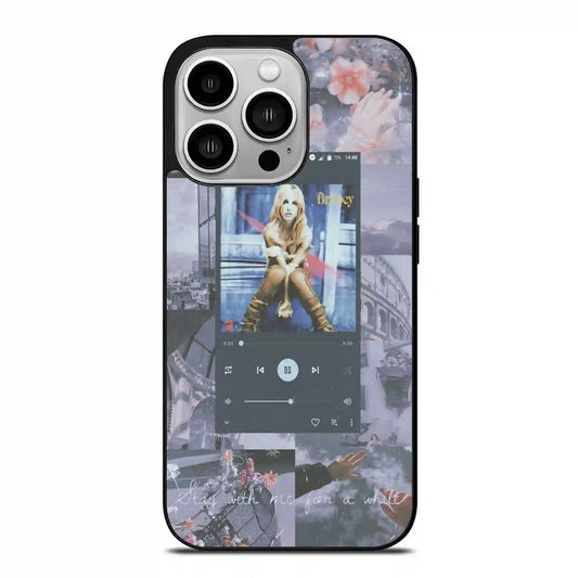 Britney Spears Colorful iPhone 14 Pro Case