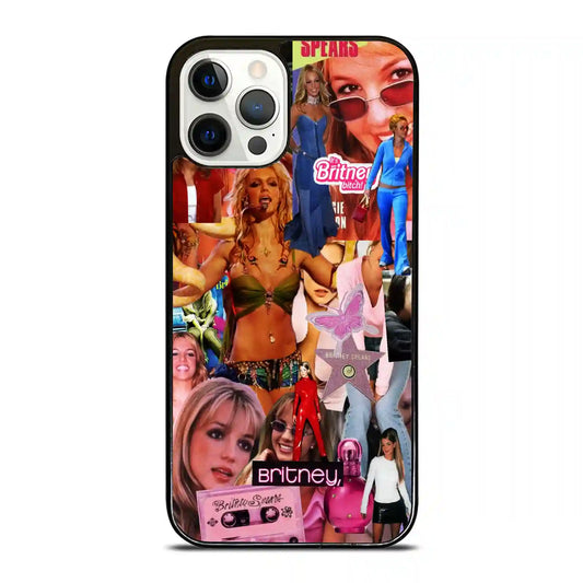 Britney Spears Print Color iPhone 12 Pro Case