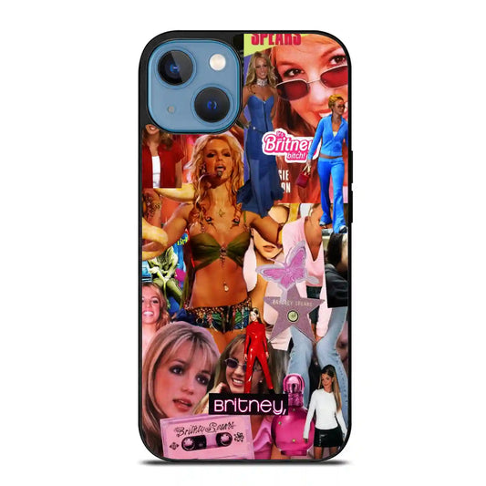 Britney Spears Print Color iPhone 14 Case