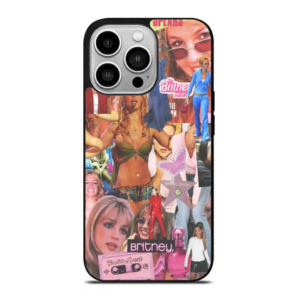 Britney Spears Print Color iPhone 14 Pro Case