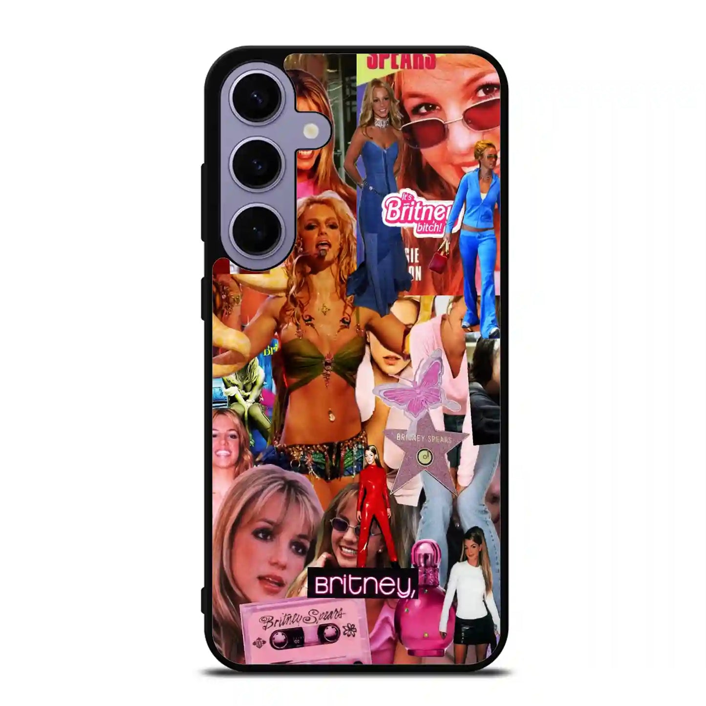 Britney Spears Print Color Samsung Galaxy S24 Plus Case