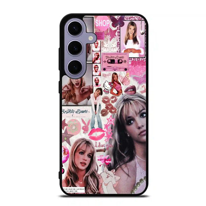 Britney Spears Print Colorfull Samsung Galaxy S24 Plus Case