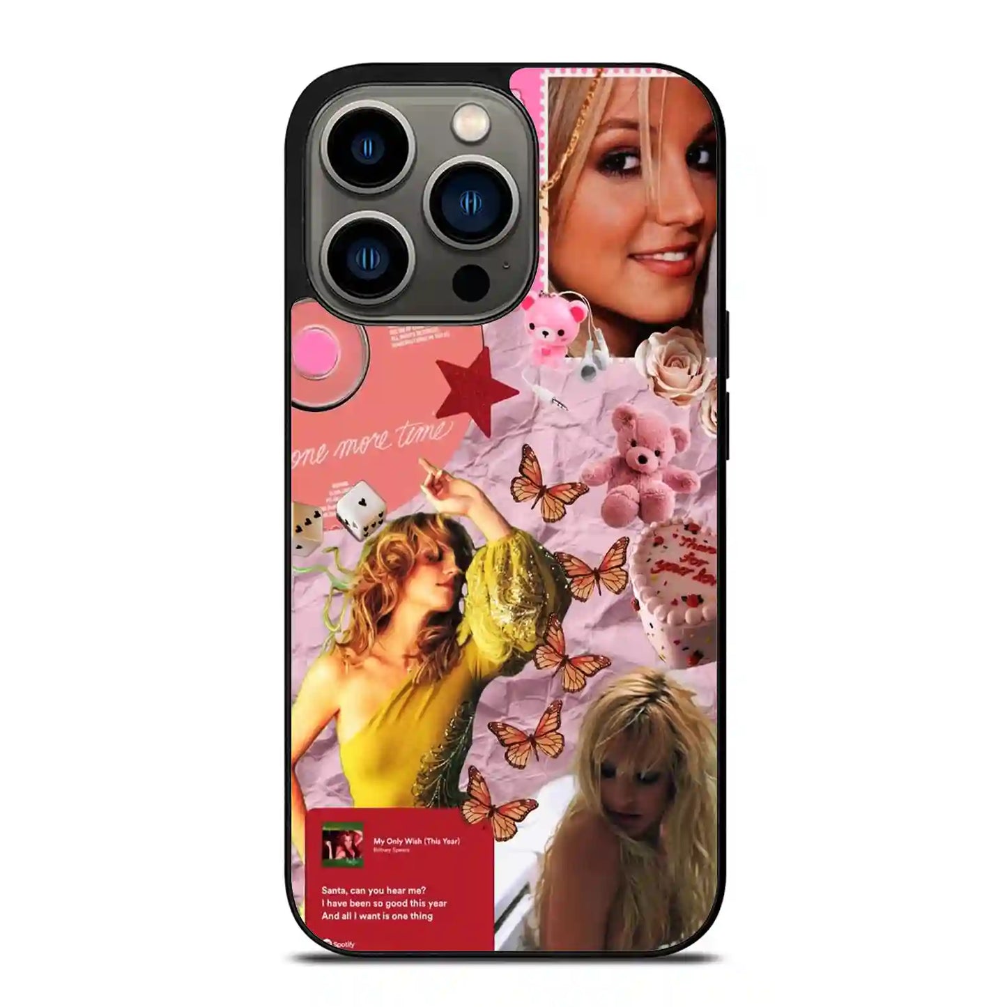 Britney Spears Print iPhone 13 Pro Case